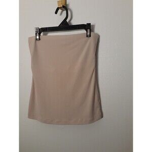 gap beige top xs   no sleeves  tan strapless tube top